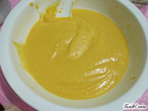 【圣女果南瓜发糕】