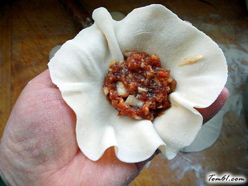 【羊肉大葱烧麦】