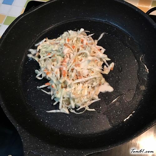 【卷心菜蛋饼】