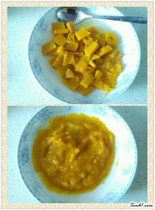 【南瓜豆沙芝麻饼】