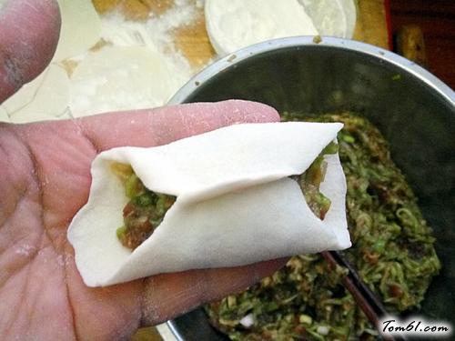 【西葫芦锅贴】