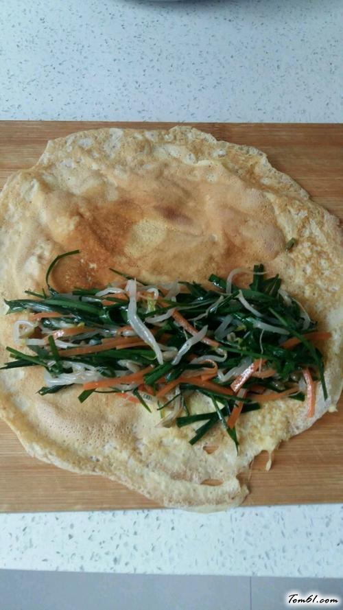 【鸡蛋蔬菜饼】