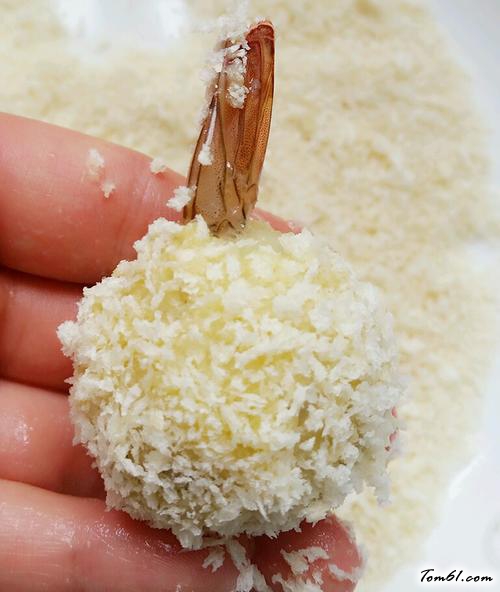 【土豆泥虾球】