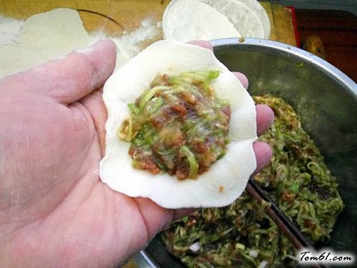 【西葫芦锅贴】