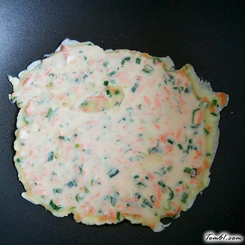 【胡萝卜蛋饼】