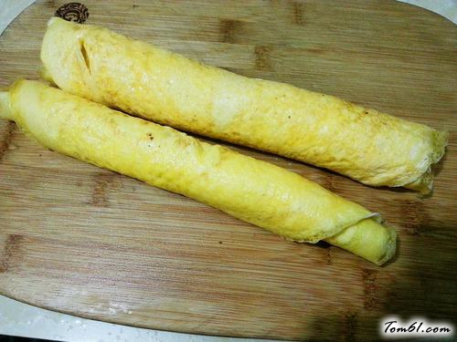 【鸭蛋芦笋卷】