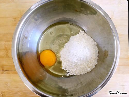 【油菜鸡蛋饼】