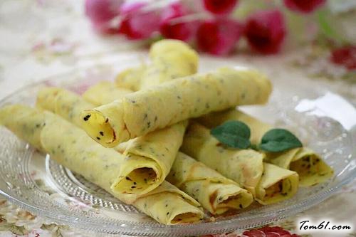 【黑芝麻蛋卷】