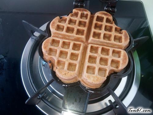 【可可华夫饼】