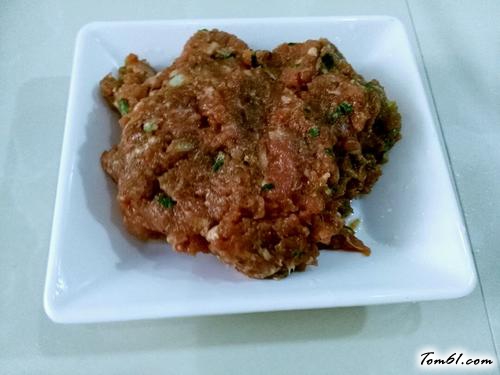 【羊肉馅锅贴】