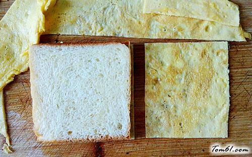 【培根鸡蛋三明治】