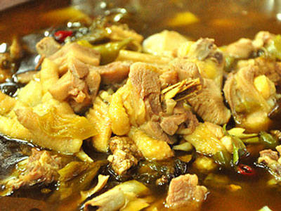 凉菜版老坛酸菜嫩鸡，简单好吃的开胃的凉菜