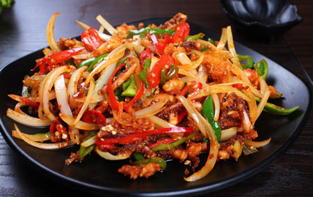 干煸鱿鱼须的简单做法及怎么让鱿鱼须脆