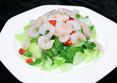 虾仁油菜的做法两种，虾仁油菜怎么做好吃