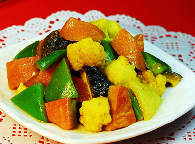 咖喱杂蔬，营养健康的简单家常菜