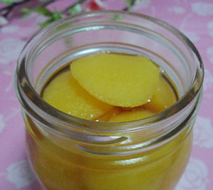 在家自己做黄桃罐头的简单方法