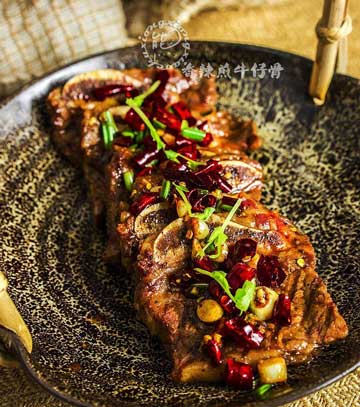 香辣味的煎牛仔骨怎么做，非常好吃