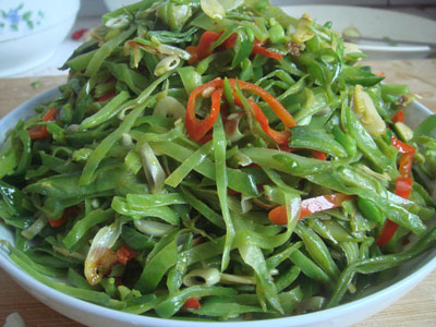 清炒梅豆的做法，清炒梅豆怎么做好吃