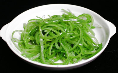 凉拌青椒丝的做法，青辣椒怎么凉拌爽口好吃