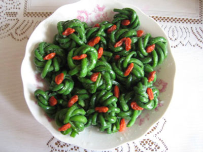 蒜泥凉拌豇豆的花样做法