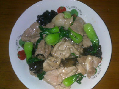 菜心炒肉片的做法，简单好吃的菜心炒肉片怎