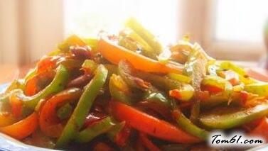 干煸青椒丝的做法，简单快手家常小炒