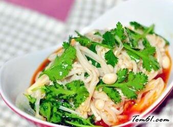 麻辣开胃的椒油金针菇怎么做好吃