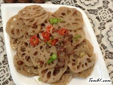 肉香味十足的酸辣藕片做法