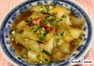 酸辣白菜的超简单做法