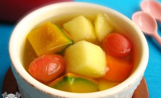 番茄南瓜汤，超级简单的排毒靓汤