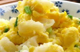 鳕鱼炒蛋，双重滑嫩的简单美味