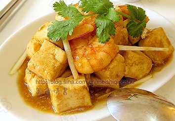 虾仁豆腐的做法三种