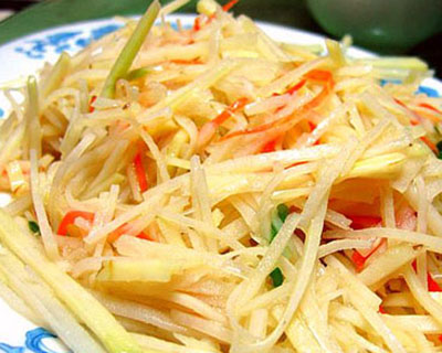 辣炒土豆丝的3种常见做法