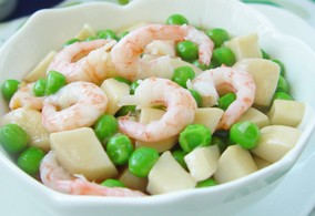 简单虾仁烩三鲜的做法