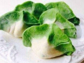 翡翠白菜饺子