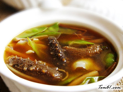 海参当归汤在做法