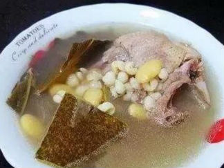 冬瓜荷叶绿豆煲老鸭汤的做法