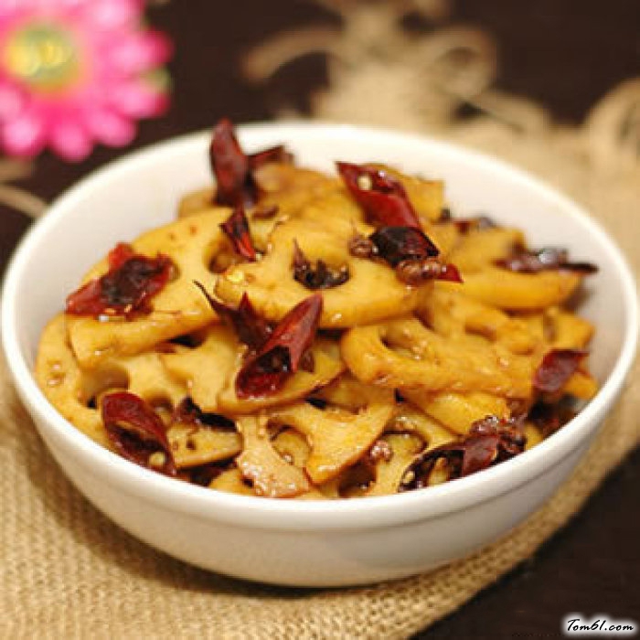 麻辣藕片的做法