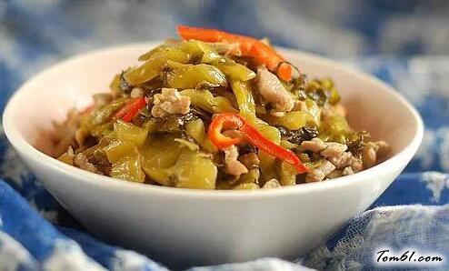酸菜炒肉丝的做法