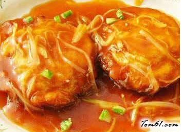 糖醋荷包蛋的做法