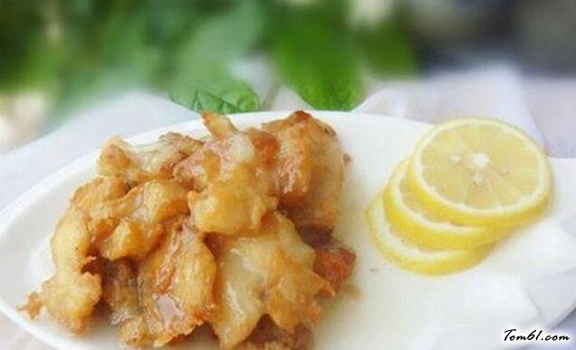 柠檬鱼片的做法
