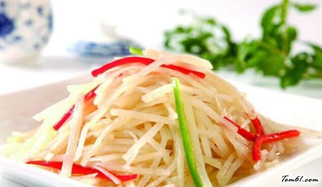 酸辣土豆丝的做法