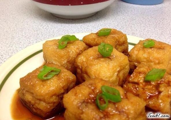 油豆腐酿肉的做法