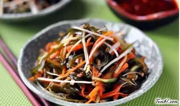 凉拌油辣海带丝的做法