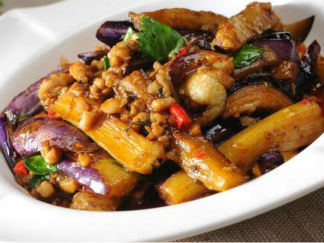 肉末茄子的做法2