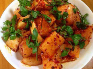 萝卜泡菜的做法