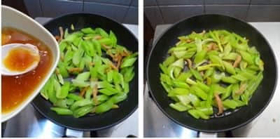 金钩西芹步骤7-8