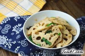 小炒藕片最正宗的做法