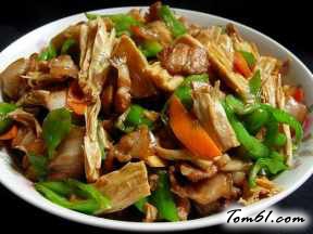 家常腐竹的做法