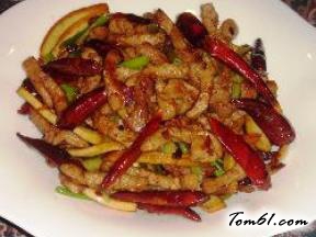 干炒猪肉丝的做法